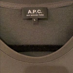 A.P.C. Crew Sweatshirt - L